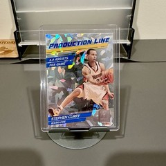 2010-11 Donruss Stephen Curry Production Line Cracked Ice SP SSP Rare 2nd Year