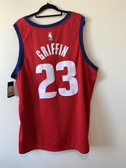 Nike Detroit Pistons Blake Griffin #23 Motor City Edition Jersey Size 2XL