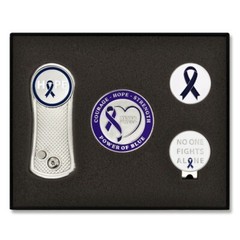 PinMart’s Blue Awareness Ribbon 6-PC Golf Gift Set
