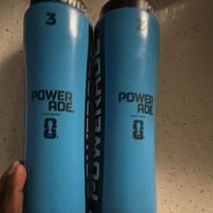 Curaçao soccer team Powerade 32 fl oz Blue/Black Plastic Reusable