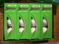 Brand New Srixon Soft Feel Golf Balls White No Logos 1 Dozen