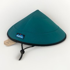 KAVU UPV 50+ Fisherman’s Chillba Sun Hat OSFM Teal H2O-Resists Adjustable NWT!
