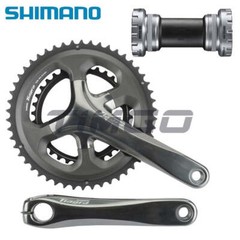 Shimano Tiagra FC-4700 Road Bike 2×10 Speed Crankset Hollowthch 50-34T BB-RS500