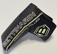 *Bettinardi 2018 BB Series Black/Green Blade Putter HeadCover, NEVER BEEN USED