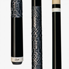 New Rage RGS7 Black Snakeskin Solid Maple 5/16 x 18 Billiards Pool Cue Stick