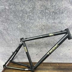 Vintage Trek 8000 ZX Mountain Bike Frame 18in Matte Black Alloy USA 26in 135mm