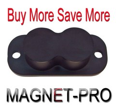 MAGNET-PRO Magnet Concealed Gun Mount Holder for desk bed table 25LB Rating