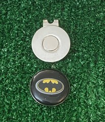 Batman Custom Golf Ball Marker W/ Magnetic 🧲 Clip