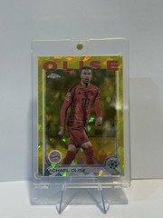 2024 Topps Chrome UEFA Club Competitions Sapphire Yellow /75 Michael Olise