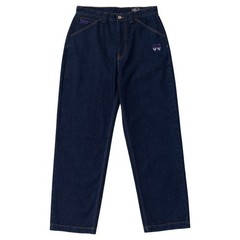 Krooked Skateboards Eyes Denim Dark Rinse Blue Jeans Pants