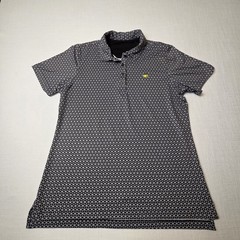 Masters Tournament Augusta National Polo Black & White Geometric Women’s Large