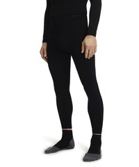 FALKE Men’s Warm Long Tights Base Layer Bottom, Thermal Underwear, Black (Bla…