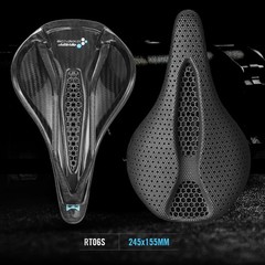 190g RYET 3D Printed Carbon Saddle 145/155mm for Road MTB Gravel Cycling Parts