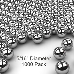 1000 5/16″ Inch Steel Shot Slingshot Ammo Balls