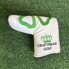 Craftsman Golf Putter Headcover Royal Lucky 2013 White/Green Blade