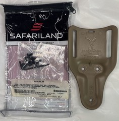 Safariland Model 6070UBL Mid-Ride Universal Belt Loop, Flat Dark Earth Brown, 2″