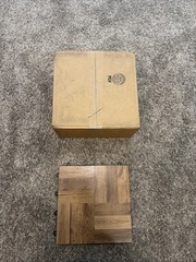 3×3 Residential Dark Oak Dance Tile Floors