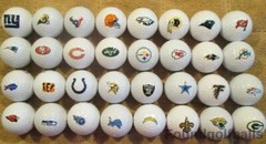 NFL Complete Logo’s 30 Teams Bridgestone XS Golf Balls Brand New No Box