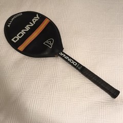 Vintage Donnay Allwood Bjorn Borg Tennis Racquet Made in Belgium w/ Cover