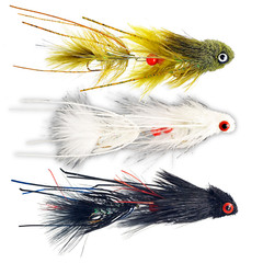 Sex Dungeon 6 Pack Assortment – Size #2 Articulated Streamer Fly Variety Pack