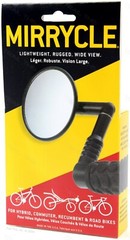 Mirrycle Bar End Rear View Mirror 3″ Convex Lens fits Mountain / Commuter Bikes