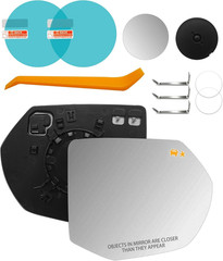 2021-26 Yukon Tahoe Suburban Silverado EV Passenger Side Mirror Glass–Compatible
