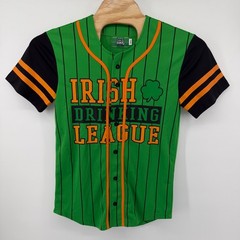 Spencer’s Baseball Jersey Mens Small Green Irish Drinking League St Patricks Day