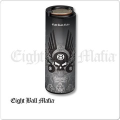 Eight Ball Mafia Billiards Pool Coin Holder /$10 in QUARTERS or $34 DOLLAR Coins
