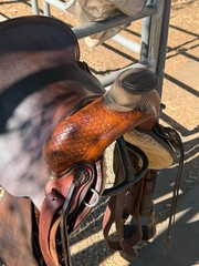 Custom Ranch/Rope Saddle | Ray Blair