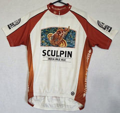Canari x Balast Point Sculpin IPA Cycling Jersey Double Sided Graphic 1/2 Zip XL