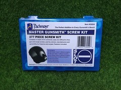 Pachmayr Master Gunsmith Slot Screw Kit Variety 277 Screws w/ Tweezers – 03054