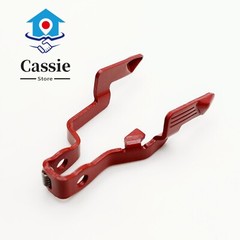 Extended & Raised Slide Release for Glock Gen 5 Red Color