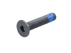 Trek Frame Hardware Part Flat Head Cable Bolt, M4 x 0.7 x 16mm Length, Black