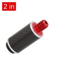 Cue End Extender with Bumper Billiard Cues Billiards Pool Cue Extension 2-10in