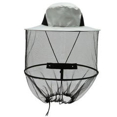 1 X Mosquito Insect Bug Hat Net Mesh Head Face Protect Cover Veil for Men Women