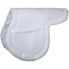English Saddle Pad – Fleece All Purpose – Quilted Bottom – Equitare