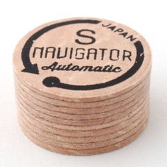 Navigator Automatic Brown 10 Layer Pigskin Leather Pool Cue Stick Tip – Soft