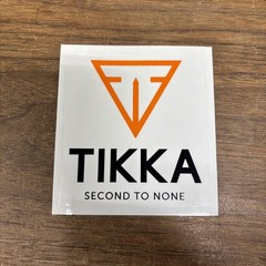 Tikka Second to None Vinyl Sticker Decal Tikka Rifle Shotgun Hunting Outdoors 3″