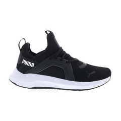 Puma Softride Enzo 5 31109802 Mens Black Canvas Athletic Running Shoes