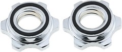 Barbells Hex Nut 2PCS 1nch/25mm Spin Lock Collar Screws Dumbbell Spinlock Col…