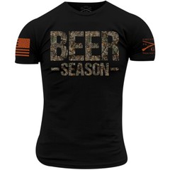 Grunt Style Realtree Edge – Beer Season T-Shirt – Black
