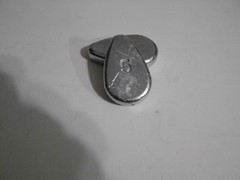 50 , 5 OZ FLAT NO ROLL LEAD SINKERS