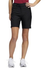 Adidas Womens Solid 7 Inch Black Golf Shorts Size 2 Climalite