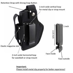 Live Free Armory Apollo 11 V2 Compact gun holster with magazine pouch