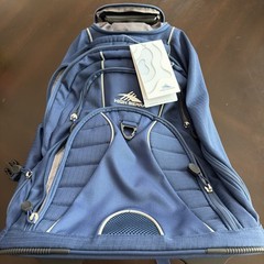 High Sierra Freewheel Wheeled Rolling School Backpack Carry-on Bag Blue
