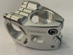Turnbull CNC’d Billet MTB Stem 31.8MM/35MM 0° Silver Heavy Duty