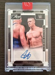 Panini Three Count- WWE John Cena TIMELESS MOMENTS auto /99