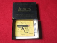 Lorcin Model L-25 Factory Box With Manual Nice Condition