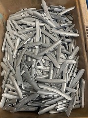 40 Pounds Scrap Lead Wheel Weights-All Are Brand New-Clean Lead