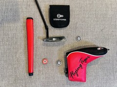 B21 Sizemore SB-A ind-x Face Milled Putter 34.5” Red Grip Master Flying Tiger HC